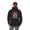 Grillmaster Hoodie – Flame Badge Front + Demon BBQ Back